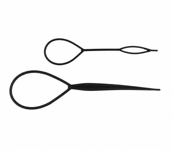 27190-3465_2 Styling Tool - Topsy Tail – Haarlussen Set – Zwart