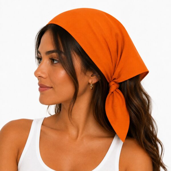 Bandana Zakdoek 55x55cm – Effen – Oranje
