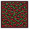 bandana-zakdoek-kersenprint-zwarte-rood Bandana Zakdoek 55x55cm – Kersenprint – Zwart Rood