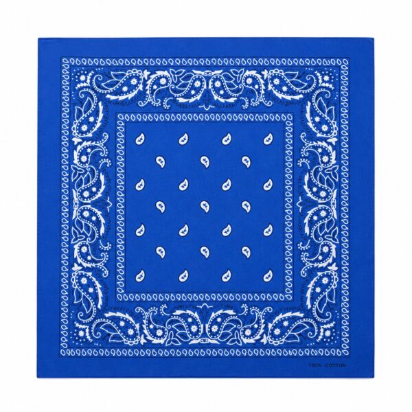bandana-zakdoek-paisleyprint-blauw Bandana Zakdoek 55x55cm – Paisleyprint – Blauw