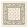 bandana-zakdoek-paisleyprint-creme-van-Haarsoires Bandana Zakdoek 55x55cm – Paisleyprint – Creme