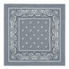 bandana-zakdoek-paisleyprint-lichtgrijs Bandana Zakdoek 55x55cm – Paisleyprint – Lichtgrijs