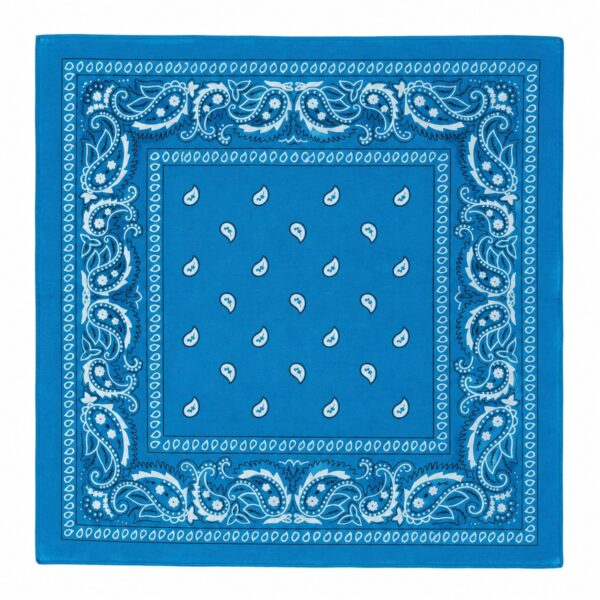 bandana-zakdoek-paisleyprint-midden-blauw Bandana Zakdoek 55x55cm – Paisleyprint – Blauw