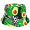 Bucket Hat Hoedje – Avocadoprint – Groen