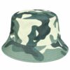 bucket-hat-camouflageprint-groen-van-Haarsoires Bucket Hat Hoedje - Camouflageprint - Groen