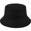 Bucket Hat Hoedje – Effen – Zwart