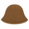bucket-hat-gebreid-bruin-van-Haarsoires Bucket Hat Hoedje – Gebreid – Bruin