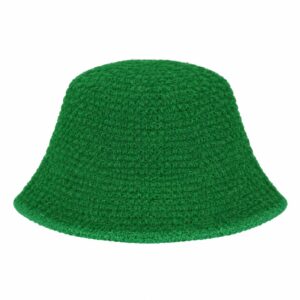 bucket-hat-gebreid-groen-van-Haarsoires Bucket Hat Hoedje – Gebreid – Groen