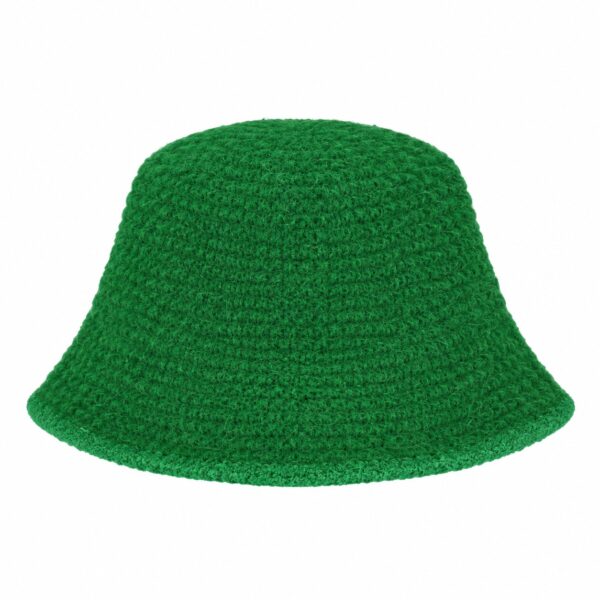 bucket-hat-gebreid-groen-van-Haarsoires Bucket Hat Hoedje – Gebreid – Groen