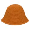 Bucket Hat Hoedje – Gebreid – Oranje