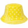 bucket-hat-paisleyprint-geel-van-Haarsoires Bucket Hat Hoedje – Paisleyprint – Geel