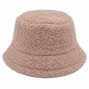 bucket-hat-teddy-beige-van-Haarsoires Bucket Hat Hoedje – Teddy – Beige