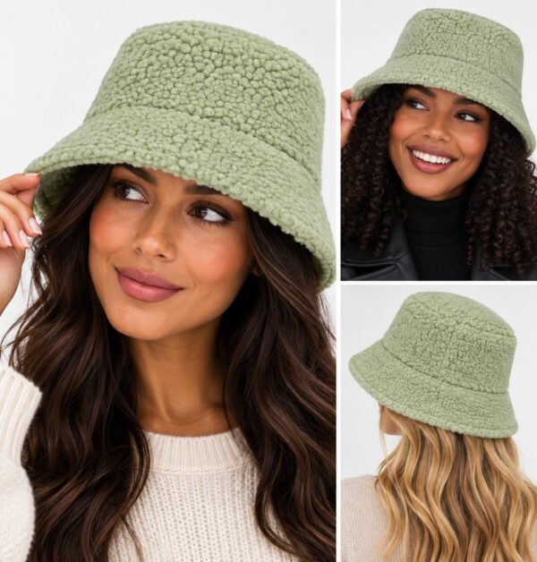 Bucket Hat Hoedje – Teddy – Groen