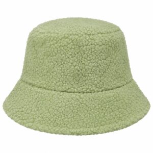 bucket-hat-teddy-groen-van-Haarsoires Bucket Hat Hoedje – Teddy – Groen
