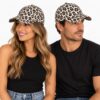 Cap Pet - Panterprint - Zwart Bruin Beige