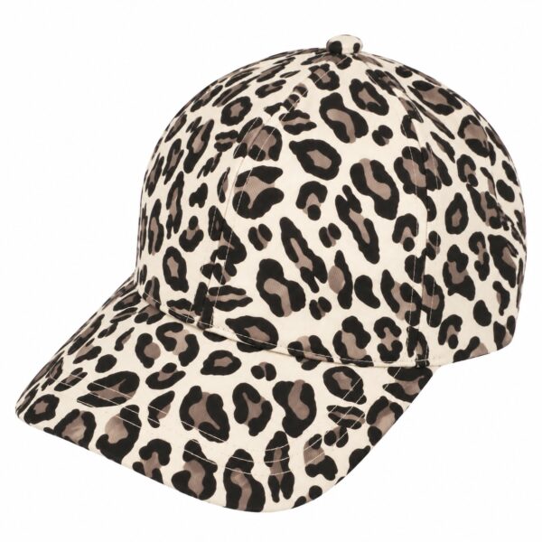 Cap Pet - Panterprint - Zwart Bruin Beige