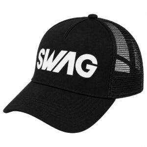 Cap Pet - SWAG - Mesh - Zwart