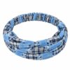 Haarband 3-in-1 - Ruitprint - Blauw Geel