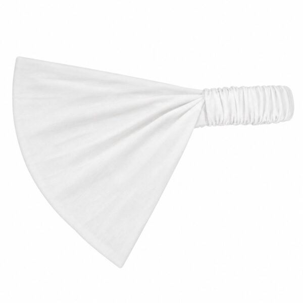 haarband-3-in-1-wit-van-Haarsoires Haarband 3-in-1 - Effen - Wit