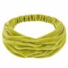 Haarband Bandana - Velvet Stof - Groen