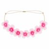 haarband-bloemenkroon-met-elastiek-roze-van-Haarsoires Haarband Bloemenkroon - Wit Roze