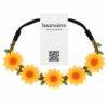 Haarband met Bloemen – Oranje