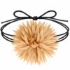 haarband-puntige-bloem-veter-beige-van-Haarsoires Haarband met Puntige Bloem - Veter Striklint - Beige