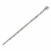 haarpin-druppelvorm-metaal-zilver-van-Haarsoires Haarpin 17cm - Druppelvorm – voor Knot – Metaal – Zilver