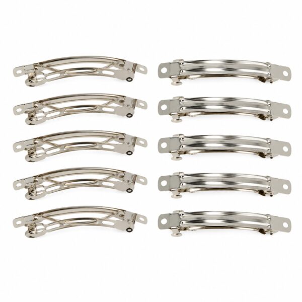 DIY Haarspeld Patentspeld 6cm – Zilver – 10 Stuks