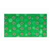 MF_7 Haarband Multifunctioneel 45x25cm - Bloemenprint - Groen Wit