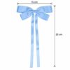 duckklem-strik-linten-blauw-van-Haarsoires Haarspeld Duckklem 15cm – Strik met 25cm Linten – Lichtblauw