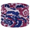Haarband Multifunctioneel 45x25cm - Bloemenprint - Paars