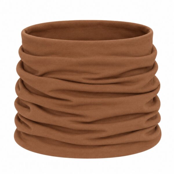 haarband-multifunctioneel-bruin-van-Haarsoires Haarband Multifunctioneel 45x25cm - Effen - Bruin