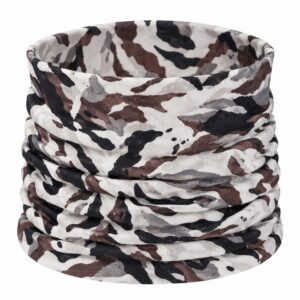 Haarband Multifunctioneel 45x25cm - Camouflage - Beige Bruin