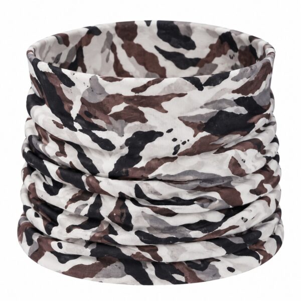 Haarband Multifunctioneel 45x25cm - Camouflage - Beige Bruin