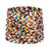 haarband-multifunctioneel-geometrische-print-multicolor-van-Haarsoires Haarband Multifunctioneel 45x25cm - Geometrische Print - Multicolor