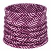 haarband-multifunctioneel-geometrische-print-paars-van-Haarsoires Haarband Multifunctioneel 45x25cm - Geometrische Print - Paars