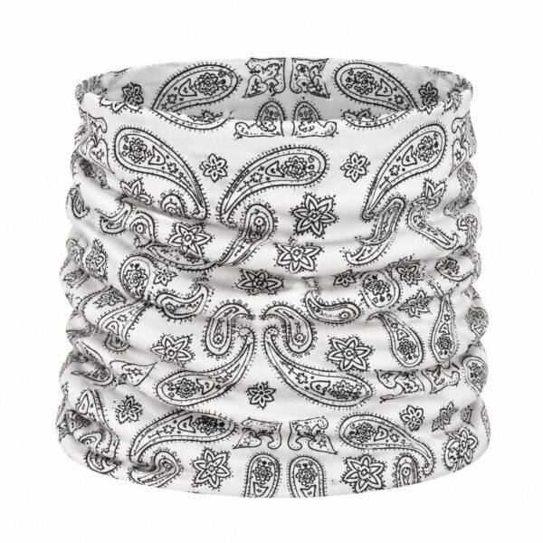 haarband-multifunctioneel-paisleyprint-wit-van-Haarsoires Haarband Multifunctioneel 45x25cm - Paisleyprint - Wit