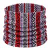 haarband-multifunctioneel-print-rood-van-Haarsoires Haarband Multifunctioneel 45x25cm - Ibiza Print - Rood Wit