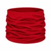 haarband-multifunctioneel-rood-van-Haarsoires Haarband Multifunctioneel 45x25cm - Effen - Rood