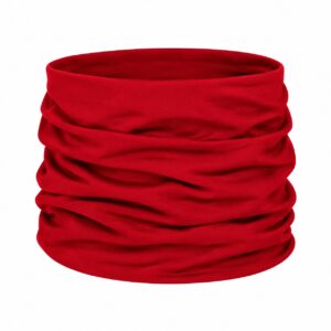 haarband-multifunctioneel-rood-van-Haarsoires Haarband Multifunctioneel 45x25cm - Effen - Rood