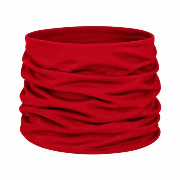 haarband-multifunctioneel-rood-van-Haarsoires Haarband Multifunctioneel 45x25cm - Effen - Rood