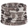 Haarband Multifunctioneel 45x25cm - Slangenprint - Grijs