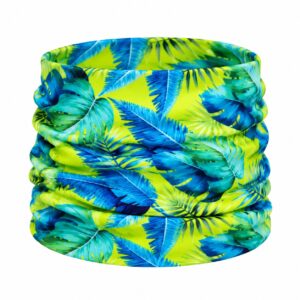 Haarband Multifunctioneel 45x25cm - Tropische Print - Groen