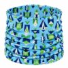 haarband-multifunctioneel-vissenprint-blauw-van-Haarsoires Haarband Multifunctioneel 45x25cm - Vissenprint - Blauw