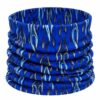 haarband-multifunctioneel-vlammenprint-blauw-van-Haarsoires Haarband Multifunctioneel 45x25cm - Vlammenprint - Blauw