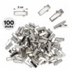 haarklemmen-DIY-2cm-100-stuks-van-Haarsoires DIY Haarklemmetjes Recht 2cm – Metaal – Zilver – 100 Stuks