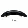 haarspeld-9cm-ovaal-glans-zwart-9cm-van-Haarsoires Patentspeld 9cm - Ovaal Model – Glanzend – Zwart