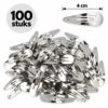 klikklak-haarspeldjes-4cm-zilver-100-stuks-van-Haarsoires DIY Klikklak Haarspeldjes 4cm – Metaal – Zilver – 100 Stuks
