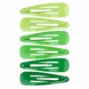 klikklak-haarspeldjes-5cm-groen-6stuks-van-Haarsoires Klikklak Haarspeldjes 5cm - Effen - Groen - 6 Stuks